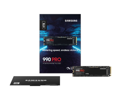 Dysk wewnętrzny Samsung 4TB M.2 PCIe Gen4 NVMe 990 Pro